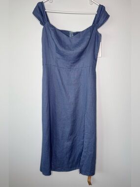 Reformation Bridgton 100% Linen Dress